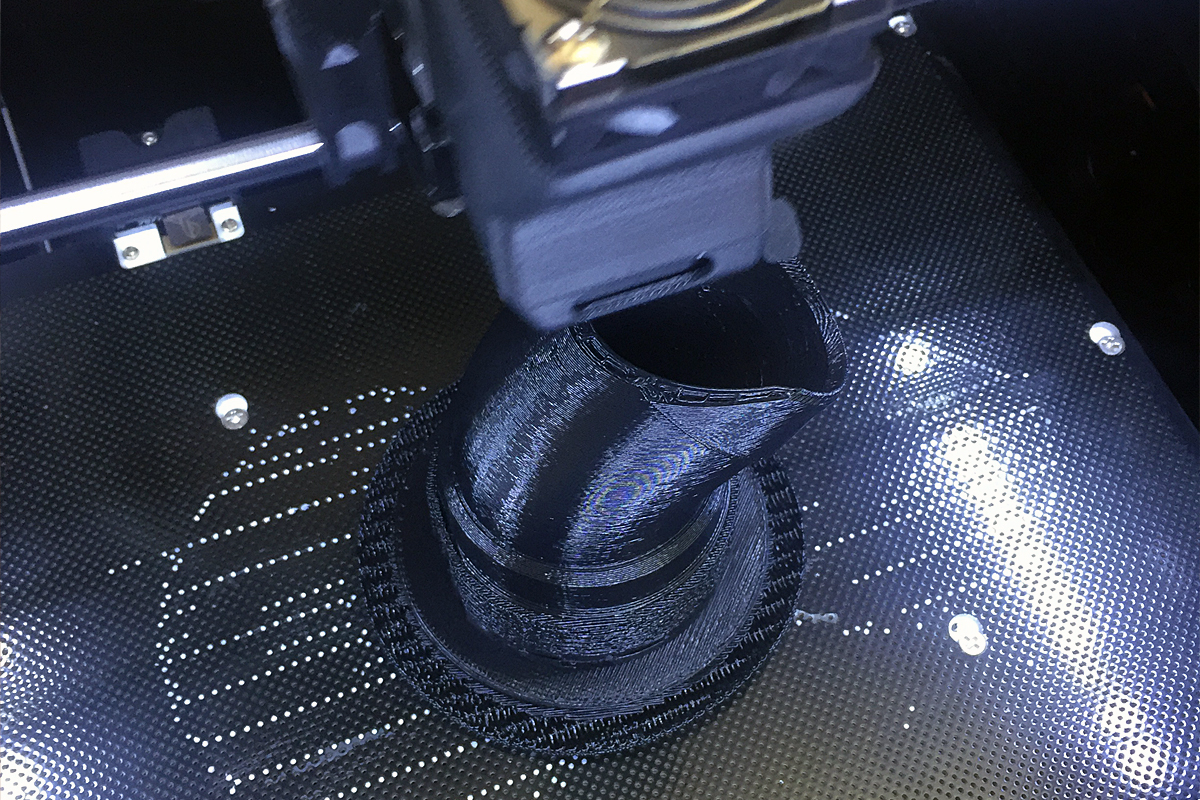 close up printing