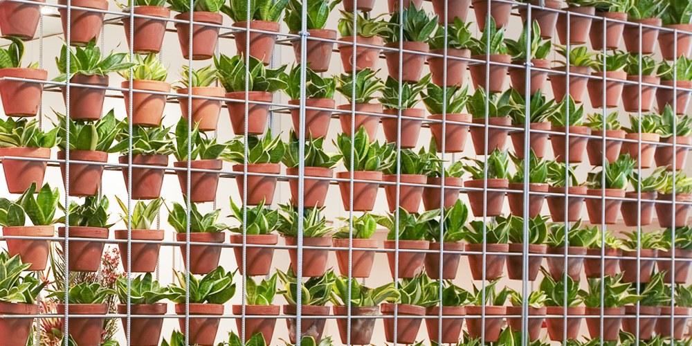 Vertical garden wall planter